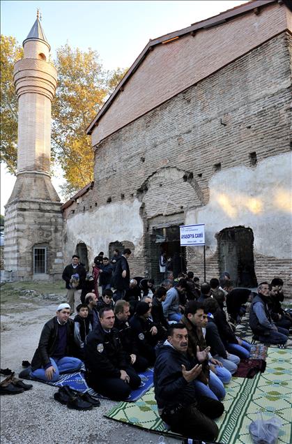 IZNIK'TEKI ''AYASOFYA CAMII''NIN IBADETE ACILMASI