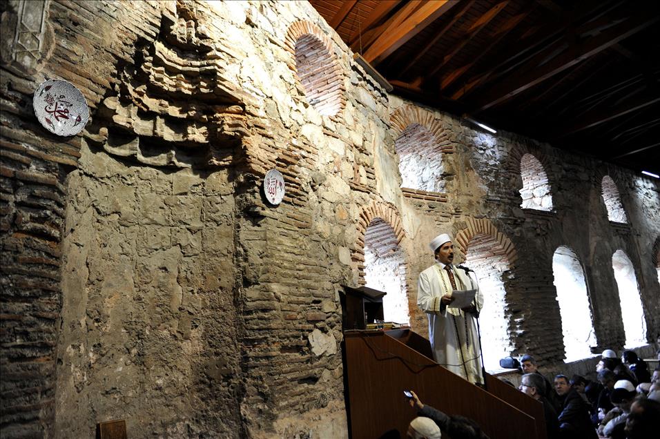 IZNIK'TEKI ''AYASOFYA CAMII''NIN IBADETE ACILMASI