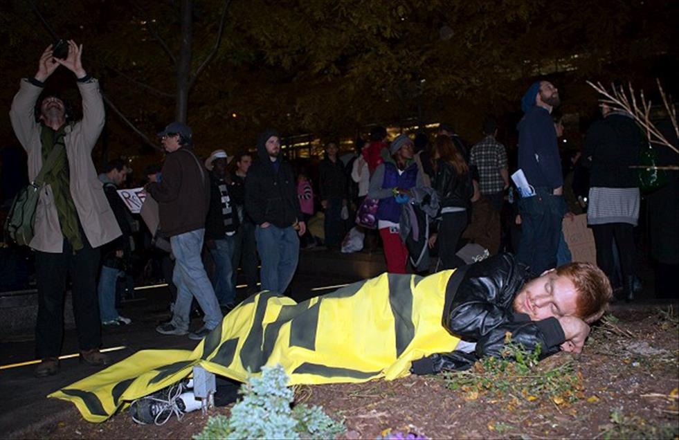 ISGALCILER YENIDEN ZUCCOTTI PARKTA