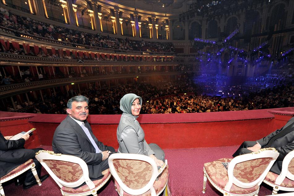 CUMHURBASKANI GUL LONDRA'DA