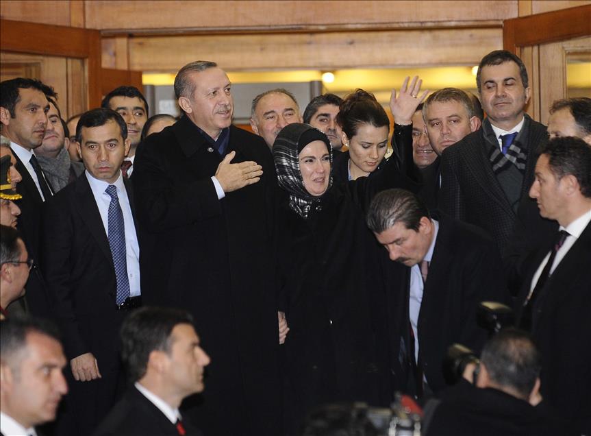 BASBAKAN RECEP TAYYIP ERDOGAN ANKARA'DA