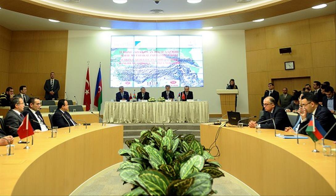 TRANS ANADOLU DOGALGAZ BORU HATTI ICIN IMZALAR ATILDI