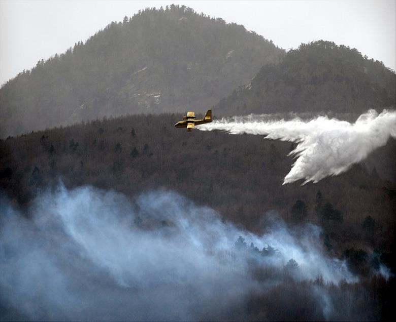 ULUDAG'IN ETEKLERINDEKI ORTU YANGINI
