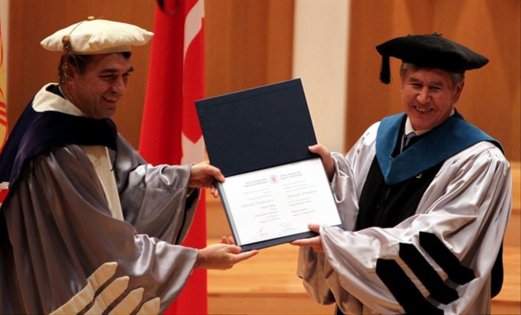 ATAMBAYEV'E BILKENT'TEN DOKTORA