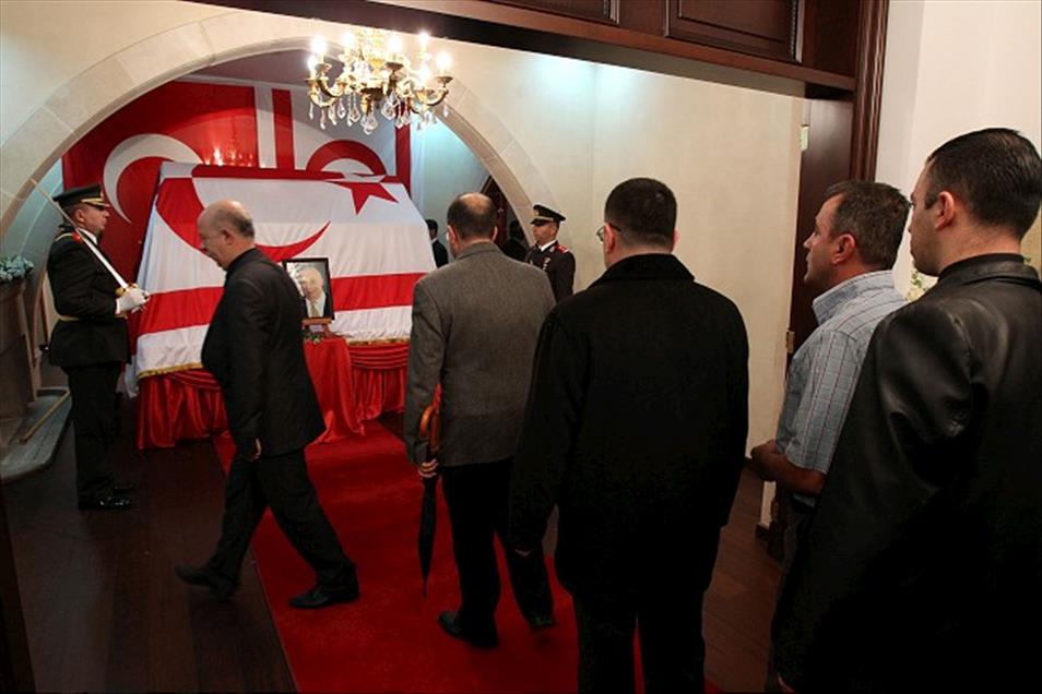 RAUF DENKTAS'IN CENAZESI