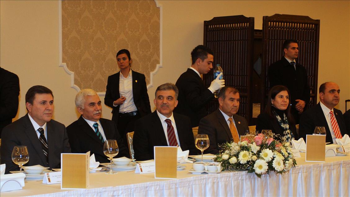 CUMHURBASKANI ABDULLAH GUL AKSARAY'DA