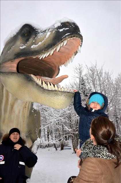 SARAYBOSNA'DA ''DINOZOR DUNYASI'' SERGISI ACILDI