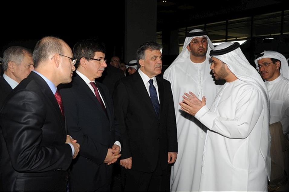 CUMHURBASKANI GUL ABU DABI'DE