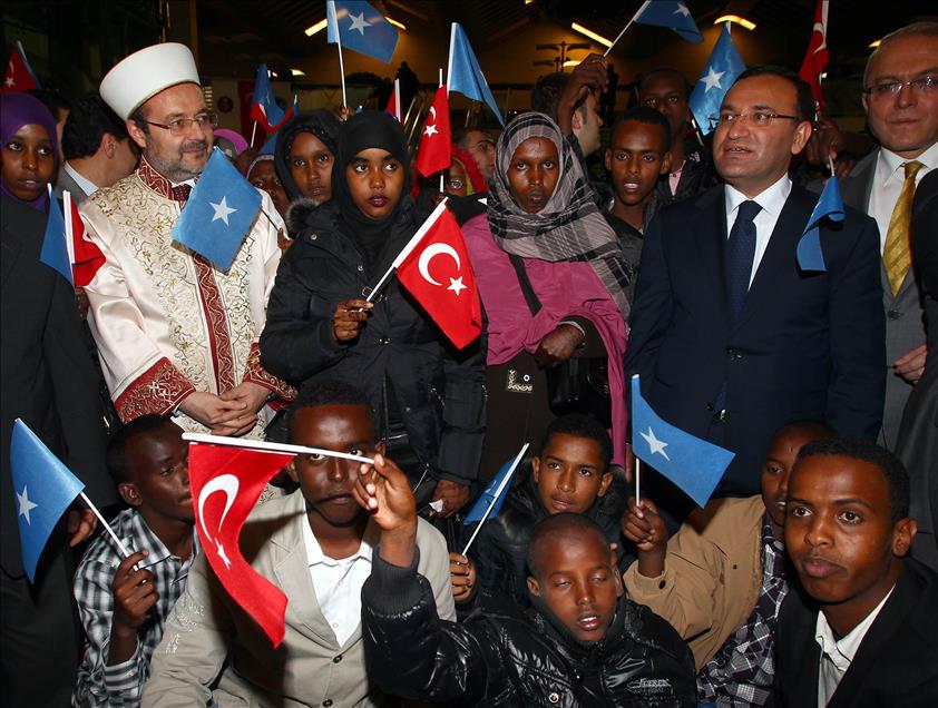 SOMALILI OGRENCILER EGITIM ICIN TURKIYE'DE