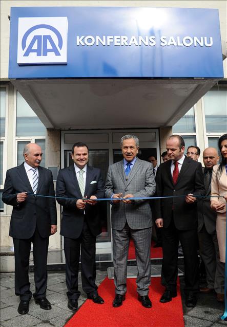 AA'NIN YENILENEN KONFERANS SALONUNUN ACILISI