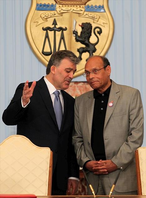 CUMHURBASKANI GUL, TUNUS'TA