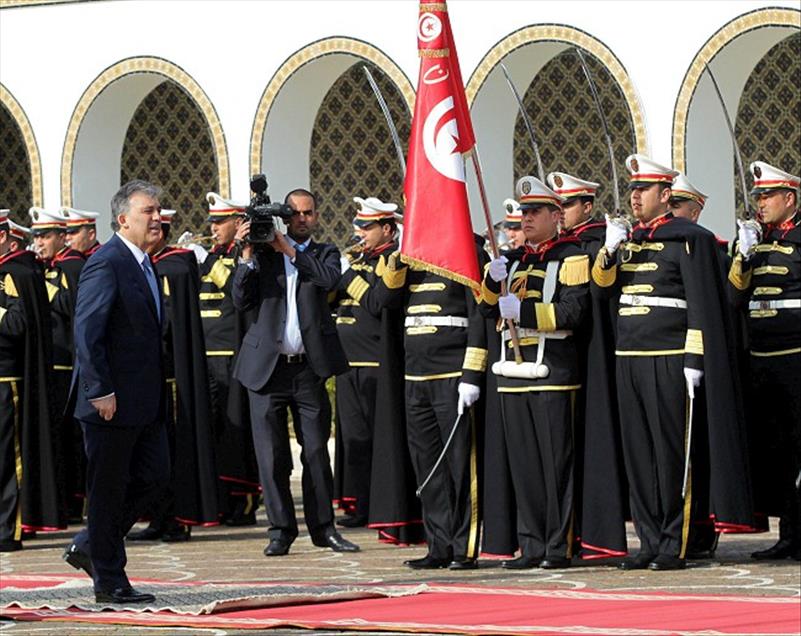 CUMHURBASKANI GUL, TUNUS'TA