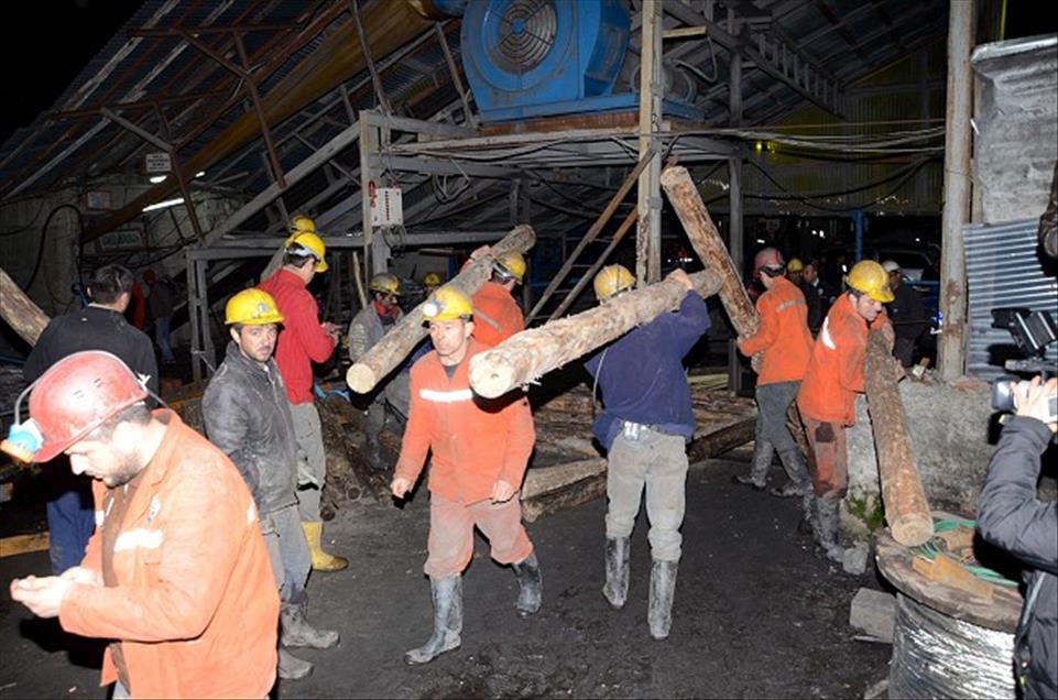 ZONGULDAK'TA MADEN OCAGINDA GOCUK: 1 ISCI MAHSUR KALDI