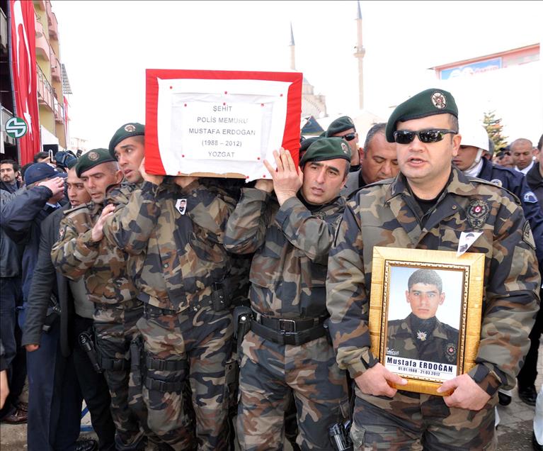 YOZGAT SEHIDINI UGURLADI