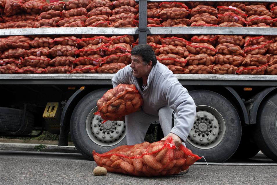 YUNANISTAN'DA ''PATATES HAREKETI''