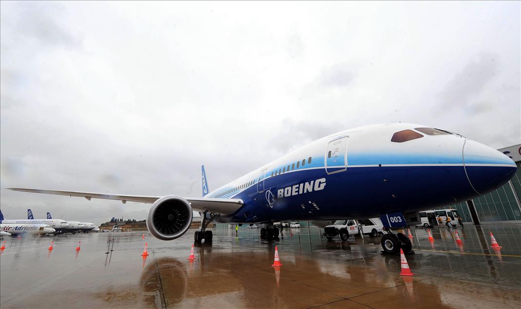 BOEING YENI MODEL ''787 DREAMLINER'' UCAGINI TANITTI
