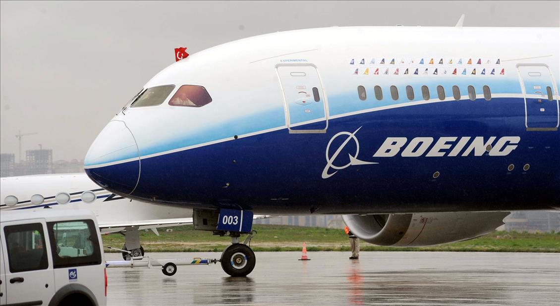 BOEING YENI MODEL ''787 DREAMLINER'' UCAGINI TANITTI