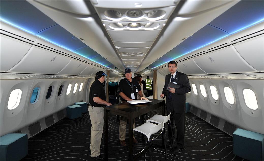 BOEING YENI MODEL ''787 DREAMLINER'' UCAGINI TANITTI