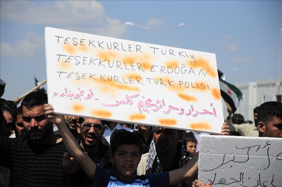 AA EKIBI KILIS'TEKI KONTEYNER KENTINE GIRDI