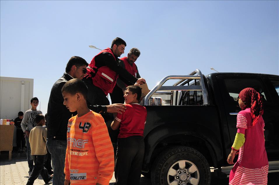 AA EKIBI KILIS'TEKI KONTEYNER KENTINE GIRDI