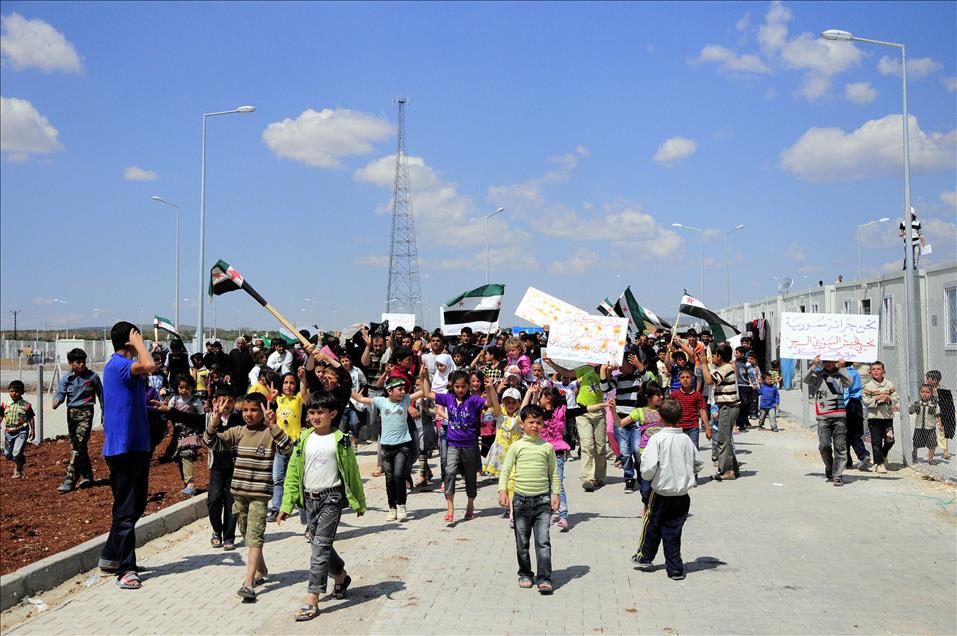 AA EKIBI KILIS'TEKI KONTEYNER KENTINE GIRDI