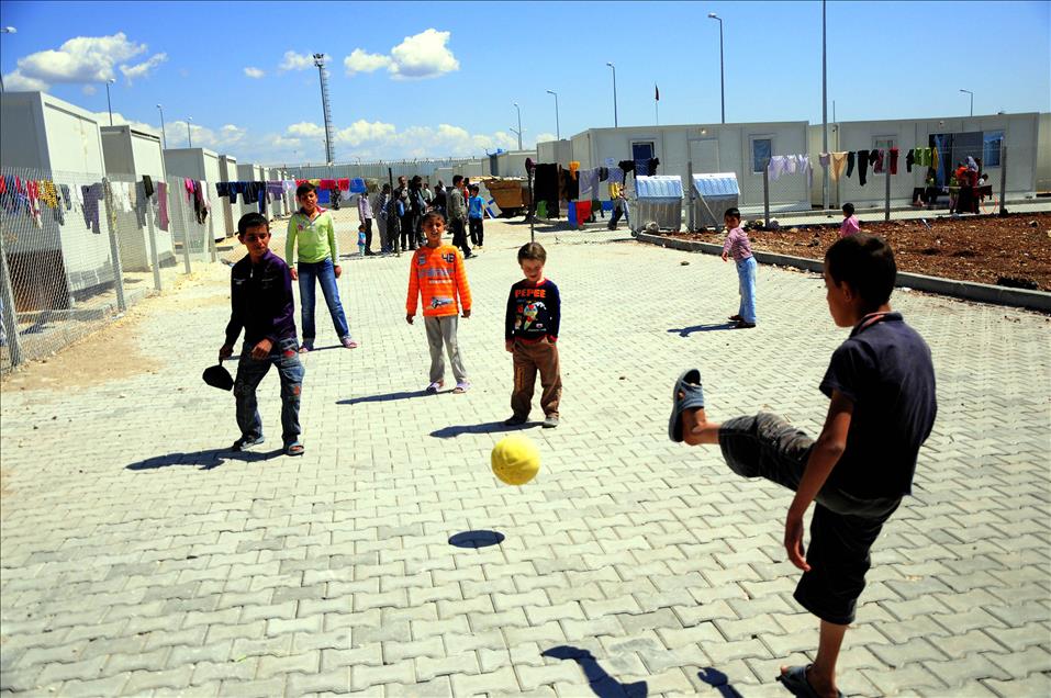 AA EKIBI KILIS'TEKI KONTEYNER KENTINE GIRDI