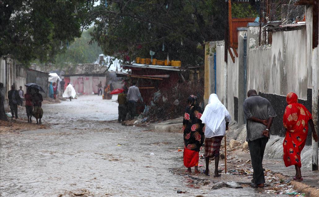 SOMALI'DE YAGMUR MEVSIMI BASLADI