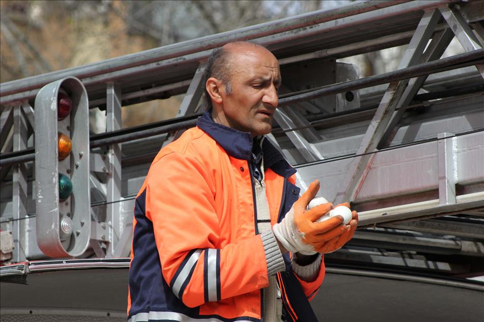 BOLU'DA FIRTINA