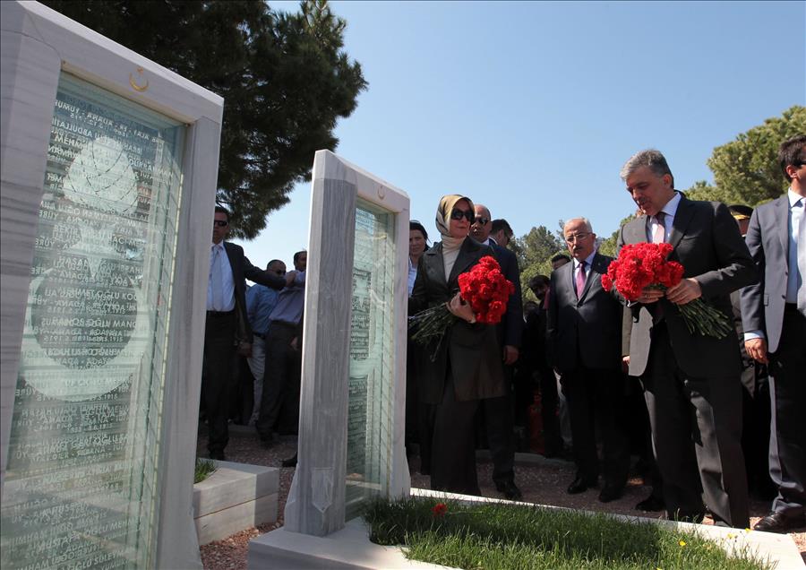 CUMHURBASKANI GUL, CANAKKALE'DE