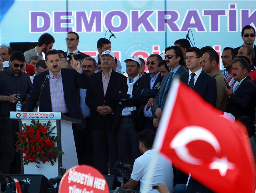 1 MAYIS EMEK VE DAYANISMA GUNU