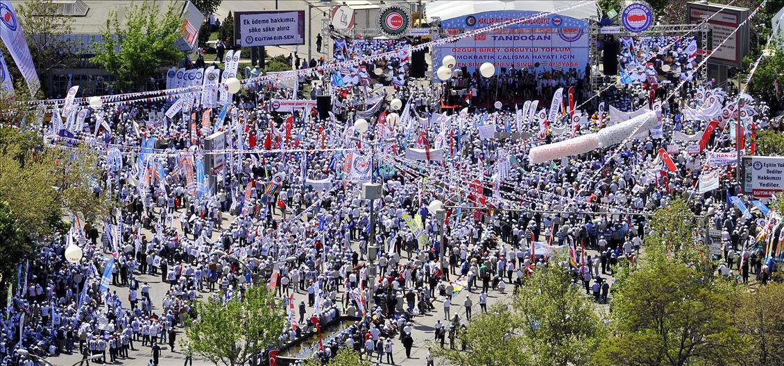1 MAYIS EMEK VE DAYANISMA GUNU