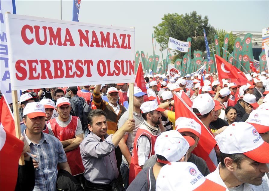 1 MAYIS EMEK VE DAYANISMA GUNU