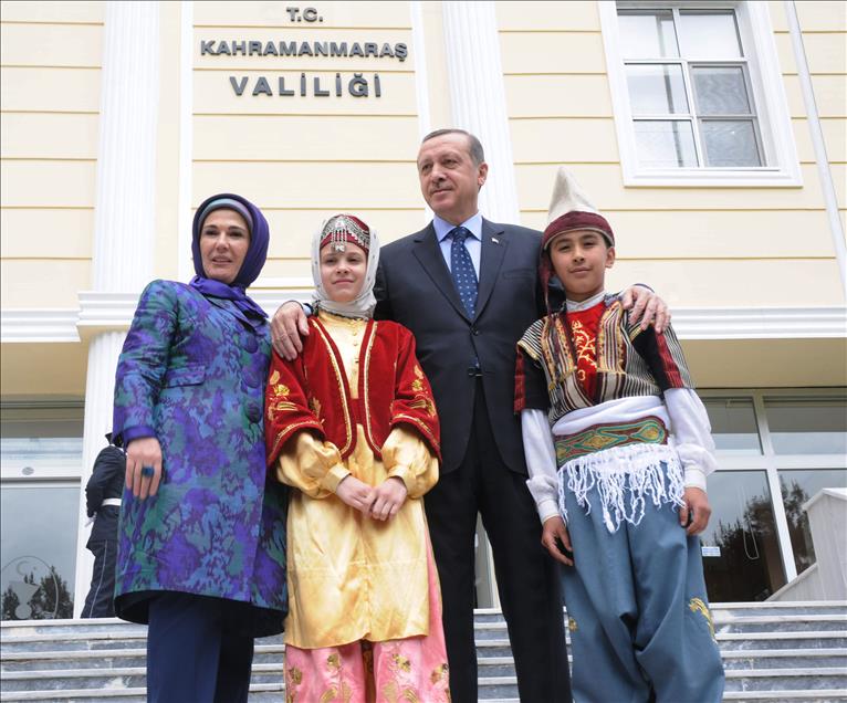 BASBAKAN RECEP TAYYIP ERDOGAN, KAHRAMANMARAS'TA