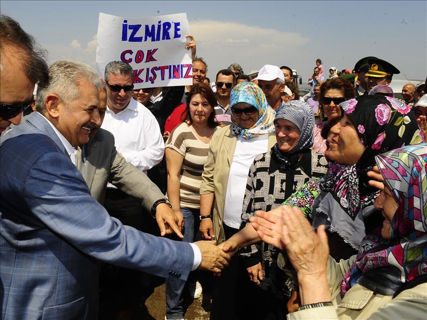 BAKAN YILDIRIM IZMIR'DE