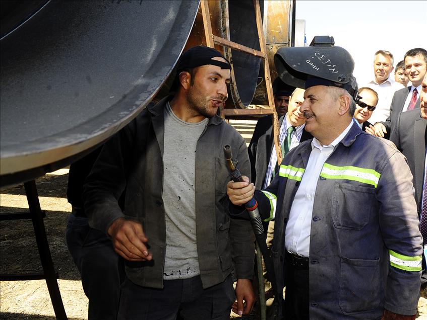 BAKAN YILDIRIM IZMIR'DE