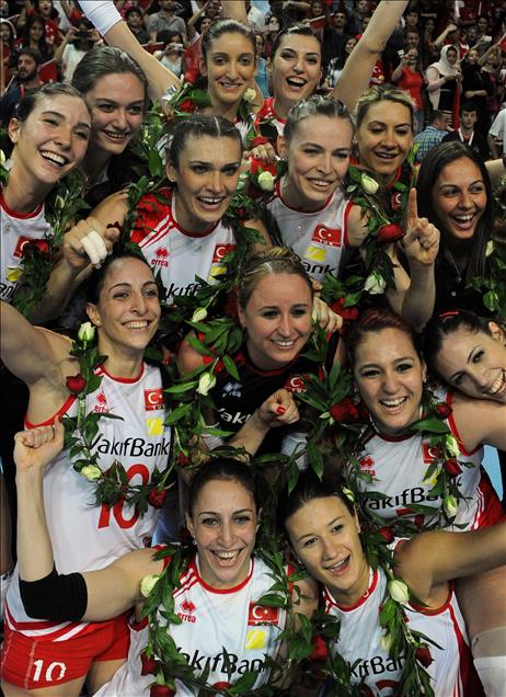 Turkish women's volleyball team qualifies for summer olympic gam