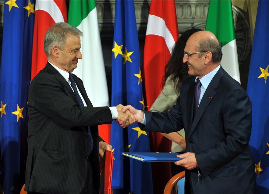 TURKIYE - ITALYA ISBIRLIGI ANLASMALARI
