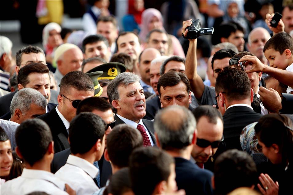 CUMHURBASKANI GUL SANLIURFA'DA