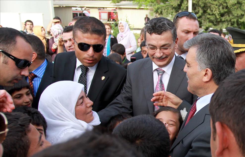 CUMHURBASKANI GUL SANLIURFA'DA