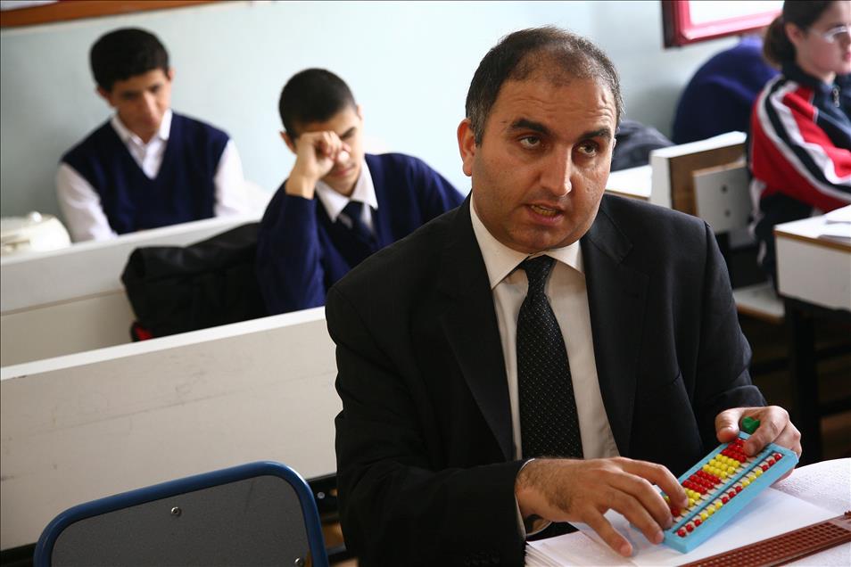 ANADOLU AJANSI ENGELLILERE EGITIM VEREN OKULLARA KONUK OLDU
