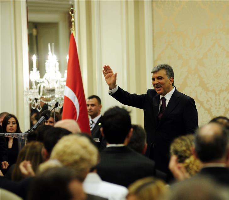 CUMHURBASKANI GUL, ABD'DE 19 MAYIS RESEPSIYONU'NA KATILDI