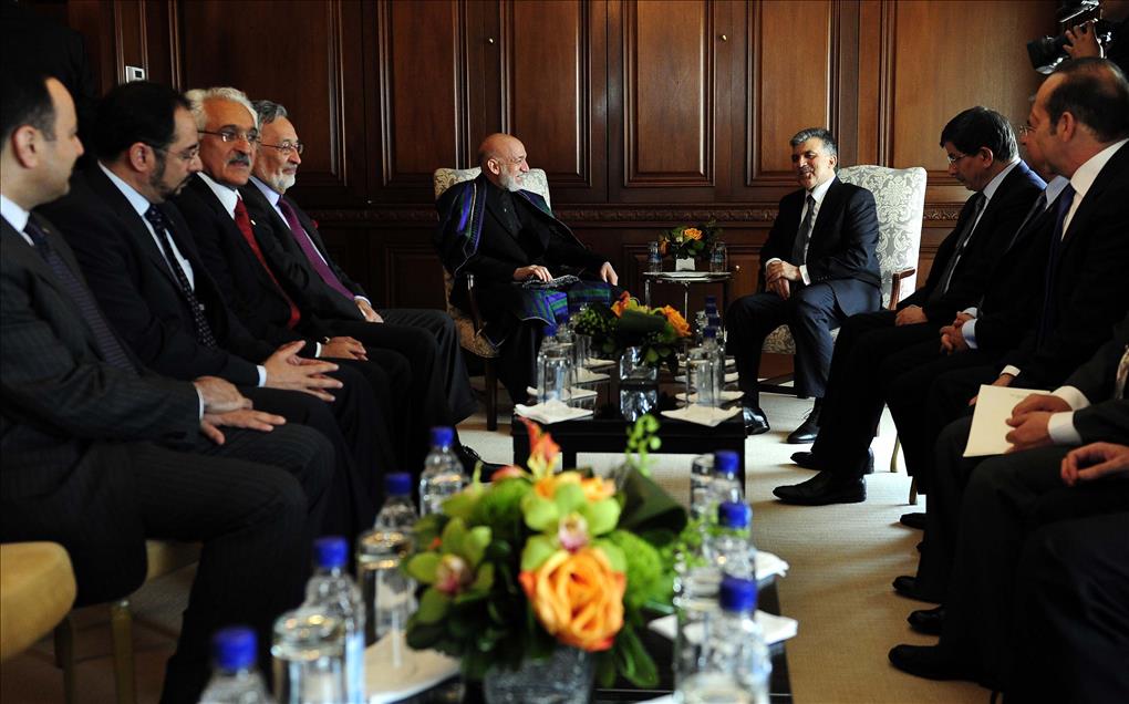 ABDULLAH GUL - HAMID KARZAI GORUSMESI