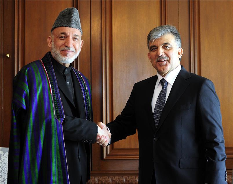 ABDULLAH GUL - HAMID KARZAI GORUSMESI