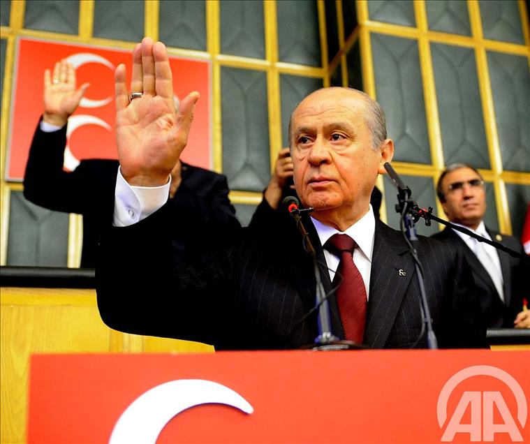MHP GENEL BASKANI DEVLET BAHCELI