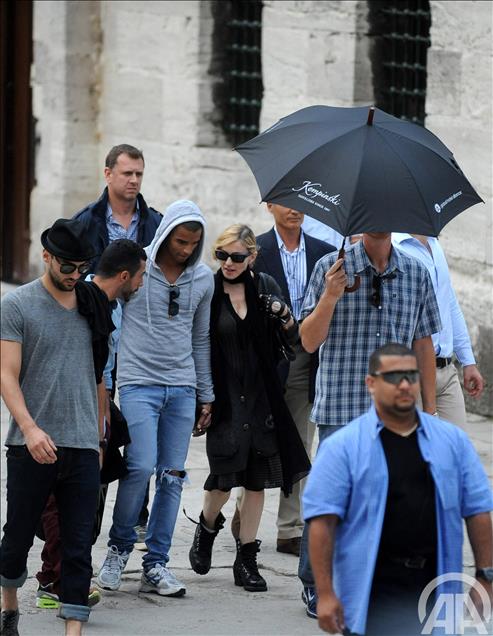 MADONNA ISTANBUL'DA