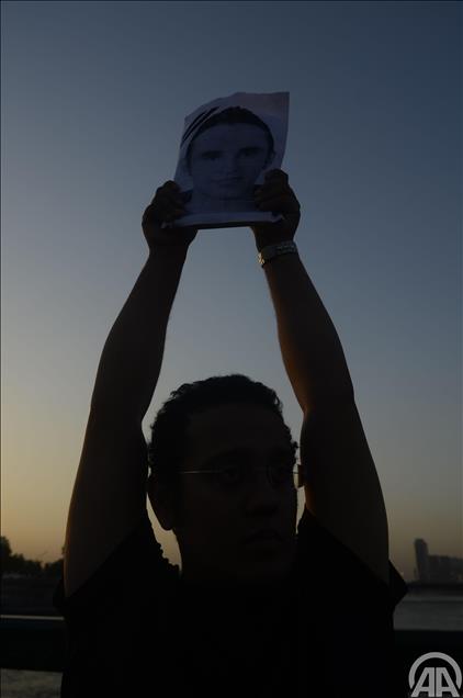 المصرييون يحيون الذكرى الثانية لوفاة خالد سعيد