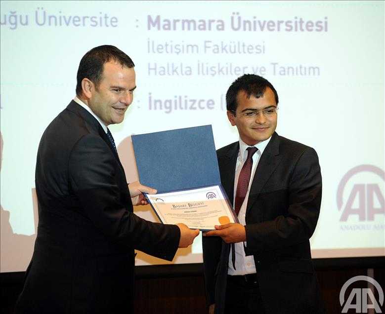 AA HABER AKADEMISI MEZUNIYET TORENI