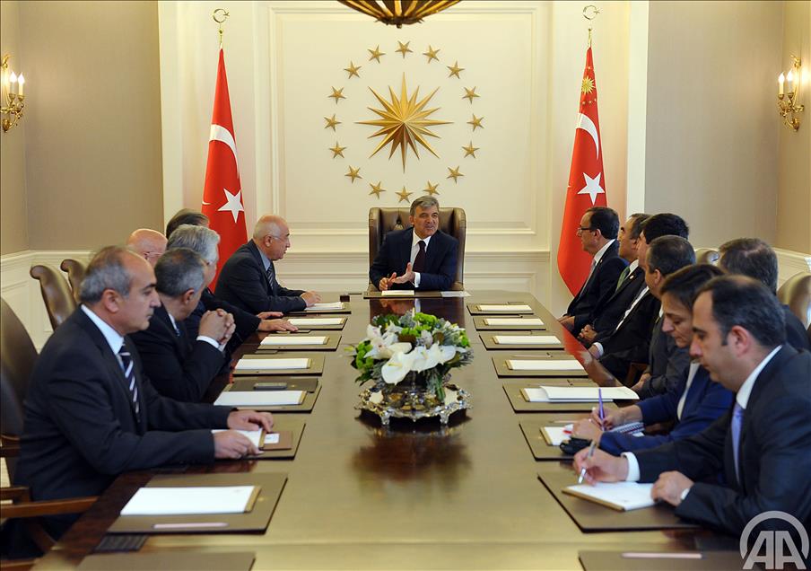CUMHURBASKANI ABDULLAH GUL'UN KABULU