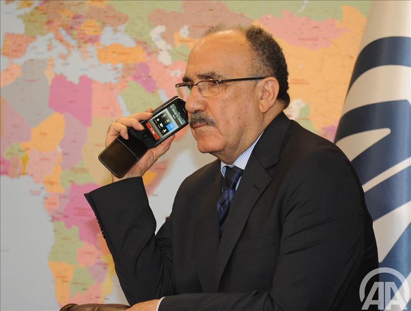 BASBAKAN YARDIMCISI ATALAY, AA EDITOR MASASI'NDA