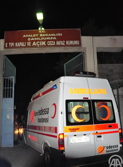 SANLIURFA CEZAEVINDE YANGIN